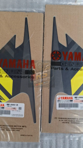 Yamaha Genuine Panel Graphic 3 & 4 Neon Green (Decals) Aerox V2 BBP-F8393-20/BBP-F8394-20