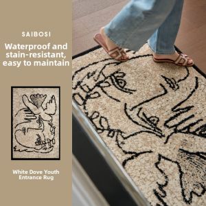 SAIBOSI | Eco-friendly Retro Luxurious Entry Rug