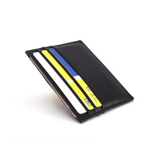 Summer Mens Ladys Small Card Package First Layer Cowhide Ultra-Thin Genuine Leather Coin Purse Mini ID Card Holder Short Small Wallet