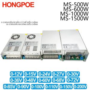 Bộ Nguồn Chuyển Mạch Có Thể Điều Chỉnh 500W-1500W 0-200V AC Sang DC 12V-110V Đầu Ra Đơn Bộ Chỉnh Lưu Điện Áp Có Thể Tùy Chỉnh