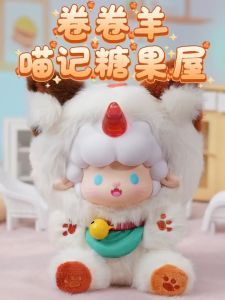 TOPTOY Curly Sheep-Gyun Candy Land series vinyl plush blind box mascot doll