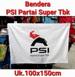 BENDERA PSI Partai Super Tbk UK 100x150cm