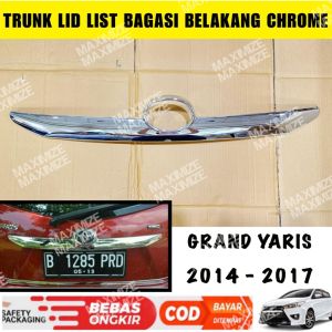Trunk Lid Grand Yaris 2014 2017 List Bagasi Belakang Chrome