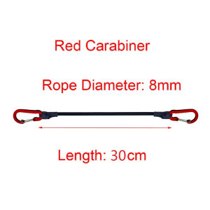 5 Types Stretch Elastic Ropes 8MM Bungee Cords With Hooks Lightweight Bikes Tie Car Luggage Packing Roof Rack Strap