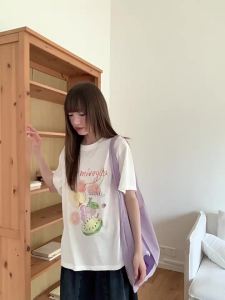 NIHAOKANONG | Áo Thun Tay Ngắn In Hình Trái Cây