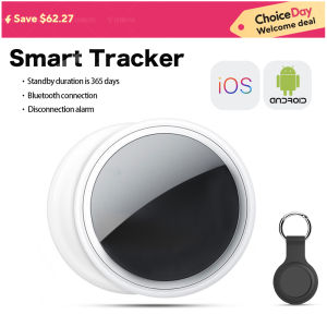 Smart Bluetooth GPS Anti-lose Tracker Sound locate msg reminder alarm For keys wallets kids pets APP tracking on iOS & Android