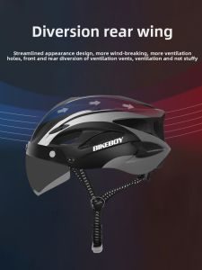 MONLEYTA | German Bicycle Helmet With Windshield Mens Mountain Road Bike Breathable Youth Safety Comfortable Full Face Helmet