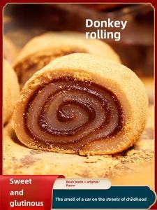 ตะวันออกเฉียงเหนือของจีนลาโรลของว่างพิเศษที่เดินทางมาพักผ่อนเค้กข้าวเหนียวขนมขนาดเล็กแบบดั้งเดิมขนมคำที่กระจัดกระจาย