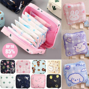 🔥品质 现货🔥☼❉☂ (11 Colors)💕 Multi-Function Travel Storage Bag/Cute Pattern Large Capacity Sanitary pad pouch/Girls Physiological Period Tampon Organiser Bag/卫生巾收纳