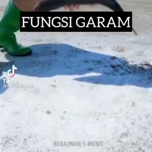 Pure Sea Salt (in Glass Jar) / Garam Laut Murni