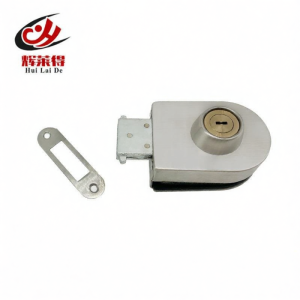 New 304 Stainless Steel Glass Door Lock