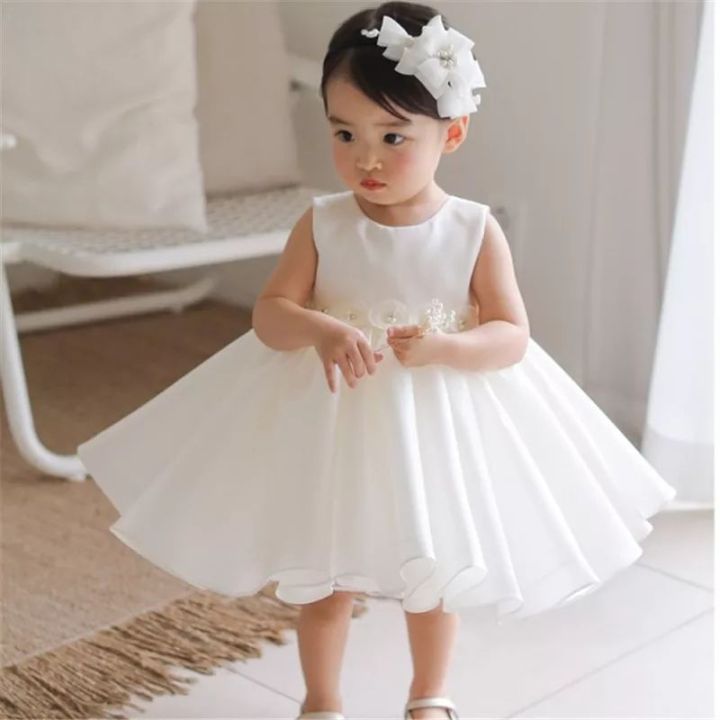 White dress on sale for baby