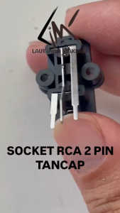 5 BUAH SOCKET RCA 2 PIN TANCAP ups SOKET RCA 2P TANCAP SOCKET RCA 2X1 SOKET COPPER FEMALE AUDIO SOCKET RCA TANCAP 2 LOBANG ups stabilizer