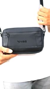 YMG Haye Tas Sling Bag Handbag Pria Kulit PU Waterproof