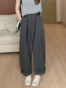 MANMI | Stylish Slimming Casual Pants Wide Leg