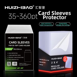 HUIZHIBAO | Clear Hard Card Protector Cover Anti-Dust Sealed