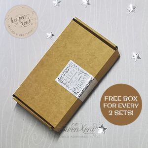 20 pcs Personalized Christmas Gift Tags - Sticker or Card