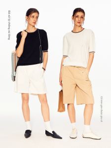 MADWITCH | Vintage Loose Color-blocked Short Sleeve T-Shirt