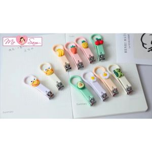 Bấm móng tay cute dụng cụ cắt móng tay móng chân hoạt hình siêu dễ thương làm móc khóa an toàn tiện dụng Shop Mẹ Sam