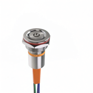 LANBOO | Metal Waterproof Self-locking Lighted Button Switch 19mm