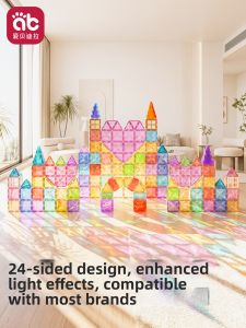 AIBEIDILA | Educational Magnetic Blocks 100 Pieces