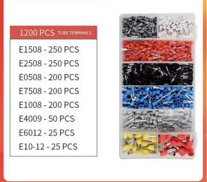 Kìm bấm cos vuông HSC8 6-4A1200 đầu cos Túi 500 cái đủ loại cos ống tròn cos pin