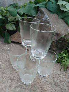 TERMURAH GELAS KOPI 6PCS/GELAS KACA BERKUALITAS