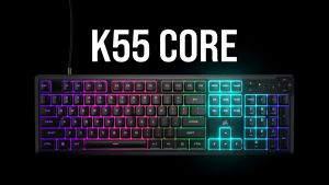 Corsair K55 CORE RGB Membrane Gaming Keyboard