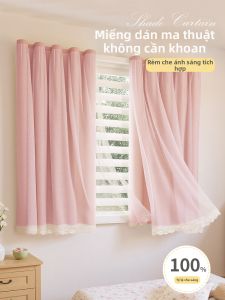 YANYANGTIAN | Bộ Rèm Chặn Nắng Không Cần Khoan Đóng Dùng Dây Dán Ma Thuật