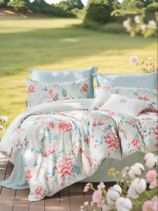 FUANNA (富安娜) | Chinese Style Pure Cotton Bed Sheet Set