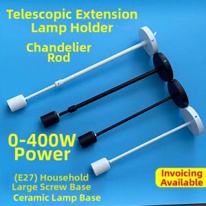 Extendable Ceramic Lamp Holder E27