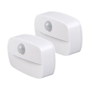 Motion Sensor LED Light USB Rechargeable Under Cabinet PIR Dimmable Wireless Battery Night Light Wall Lamp Bedroom Hallway