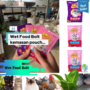 Makanan Kucing Basah Bolt Pouch
