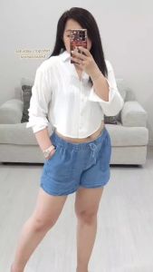 Kemeja Lengan Pendek Murah (IMPKR001 Crop Shirt 6 Warna)