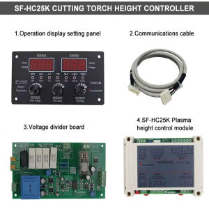 ⭐⭐⭐Plasma Torch Height Controller Plasma THC w/ Encoder Knobs For CNC Plasma Cutting Machines SF-HC25K