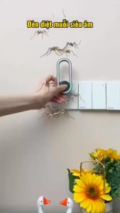 MÁY ĐUỔI MUỖI CÔN TRÙNG KIÊM ĐÈN NGỦ BẰNG SÓNG ÂM – HIỆU QUẢ CAO AN TOÀN CHO TRẺ NHỎ!