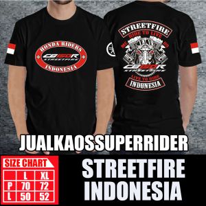 BAJU KAOS DISTRO HONDA STREETFIRE INDONESIA