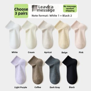 Breathable Comfort 100% Cotton Socks
