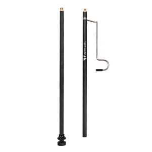 Adjustable Aluminum Alloy Camping Lantern Stand with Detachable Design for Outdoor Hiking and Camping Lighting