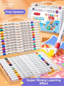 Nora | Non-bleeding Layer-friendly Waterproof Markers for Kids Art