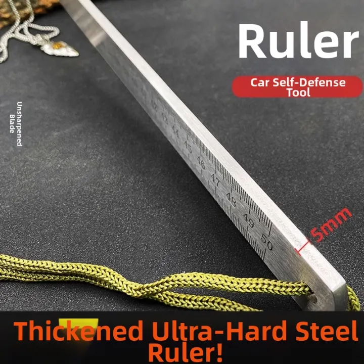 Defensive Steel Ruler | Lazada PH