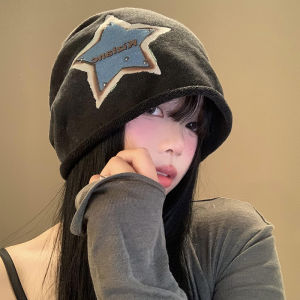 Giày Hàn Quốc Retro Starlight Đan Mũ Nữ Mùa Hè Mỏng Đa Năng Mặt Tăng Cường Đống Nhỏ Mũ Hợp Thời Trang