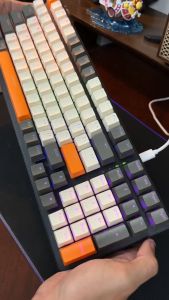 Bàn Phím Cơ Cao Cấp Freewolf K3 Gaming Nhiều Chế Độ Led Cực Đẹp Trục Cơ Red Switch Êm Ái Dùng Cho Máy Tính Laptop