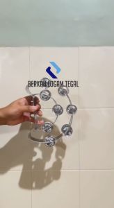 Alat Musik Tamborin: Kecrekan DoBel Stainless Berkualitas Tinggi
