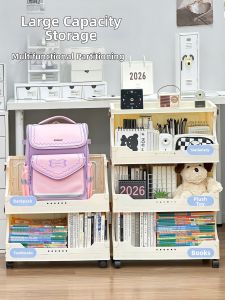 Desk Bookshelf Multi-layer Organizer Storage Rack Large Capacity