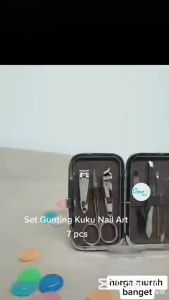 BOX EXCLUSIVE Manicure Pedicure Set 7 in 1 Peralatan Perawatan Gunting Kuku Set