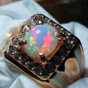 batu cincin kalimaya milky asli banten high quality