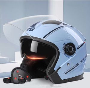 Helmet Motor Double Visor Open Face