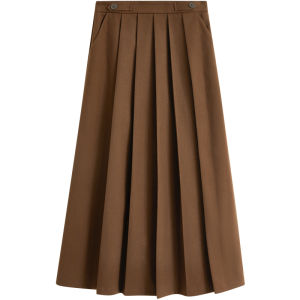 INMAN | Office Style Pleated Midi Skirt