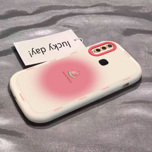 เคสโทรศัพท์ซิลิโคนป้องกันการตกหล่นแบบเต็มจอสำหรับ VIVOY5S Y10 Y17 Y30 Y33S Y35 Y50 Y55S Y77 Y78 ลายสับปะรดแบบอ่อนๆ